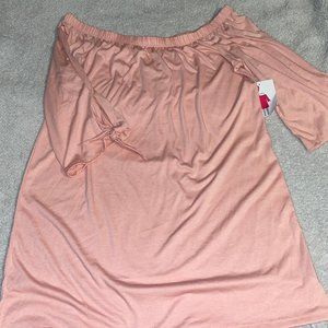 Women's off the shoulder Tunic